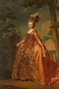 Alexander Roslin Portrait of Grand Duchess Maria Fiodorovna Sweden oil painting artist